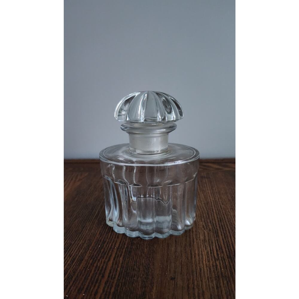 Vintage Quadrille Balenciaga, Paris France LG 8 oz Perfume Empty Bottle with Top